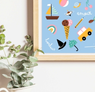 Affiche de naissance