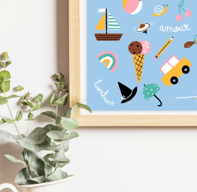 Affiche de naissance