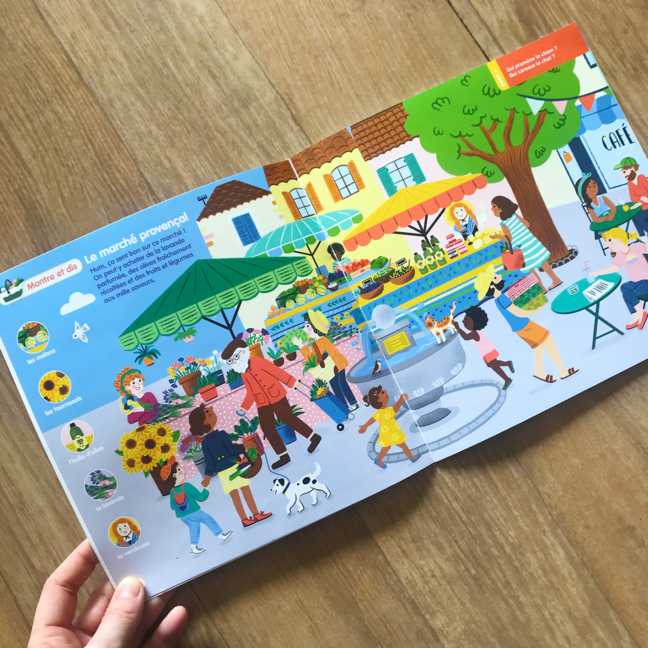 Rubrique Montre et dis / Le marché provençal
